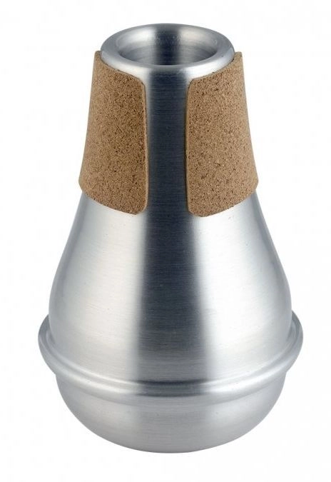 Übungsdämpfer Posaune Aluminium, Practice Mute, Kompaktmodell MTB-P3A