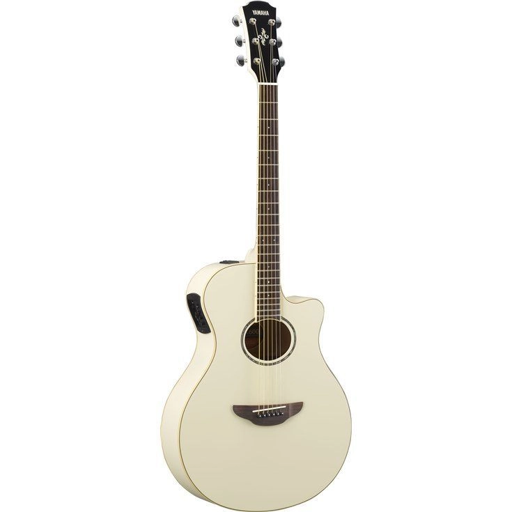 Yamaha APX-600 Vintage White Akustikgitarre mit Pickup