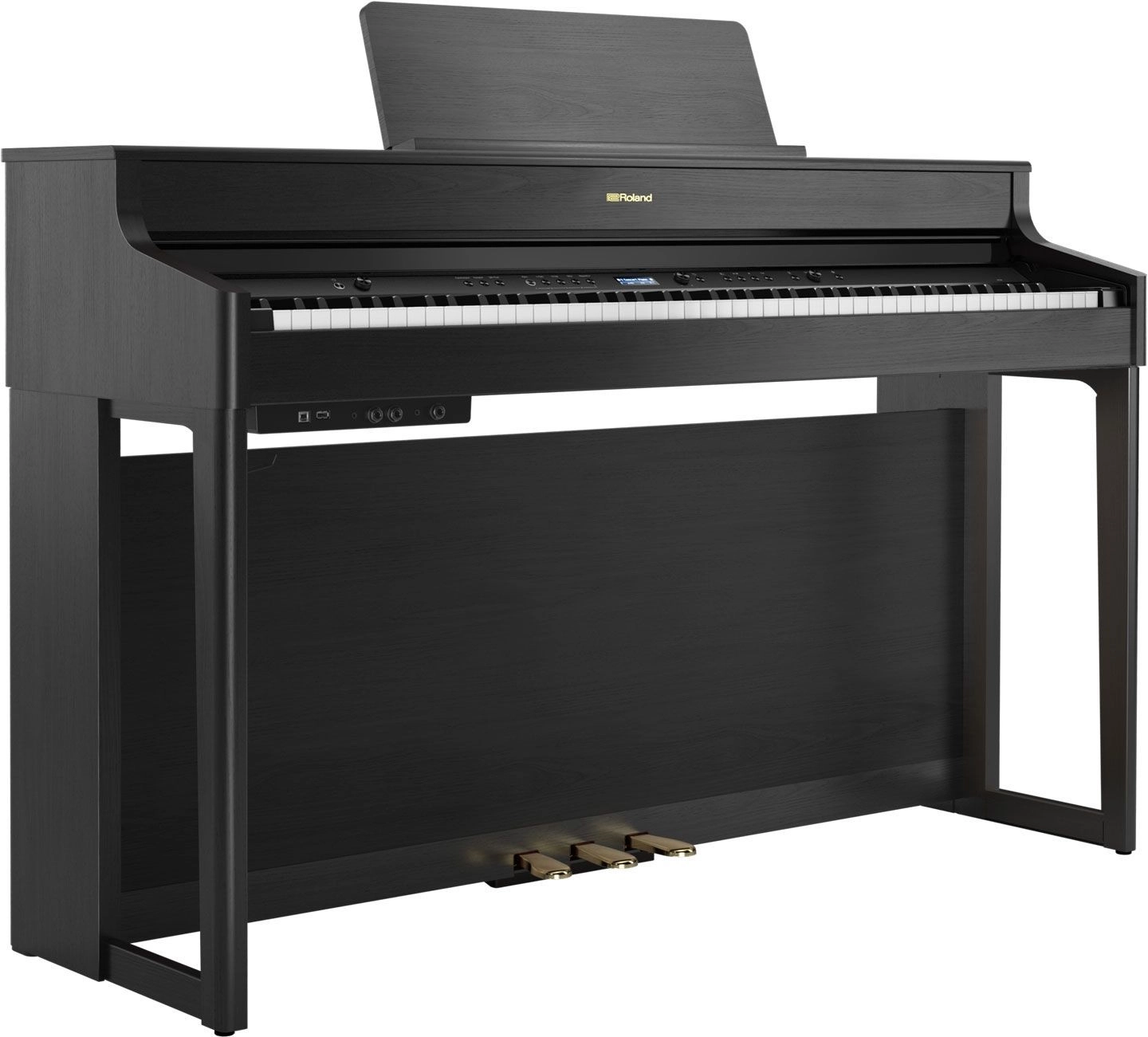 Roland HP-702 CH Digitalpiano schwarz matt, PHA4-Hammermechanik