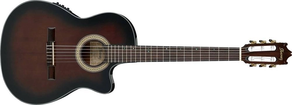 Ibanez GA35TCE-DVS Konzertgitarre mit Pickup & dünnerem Korpus