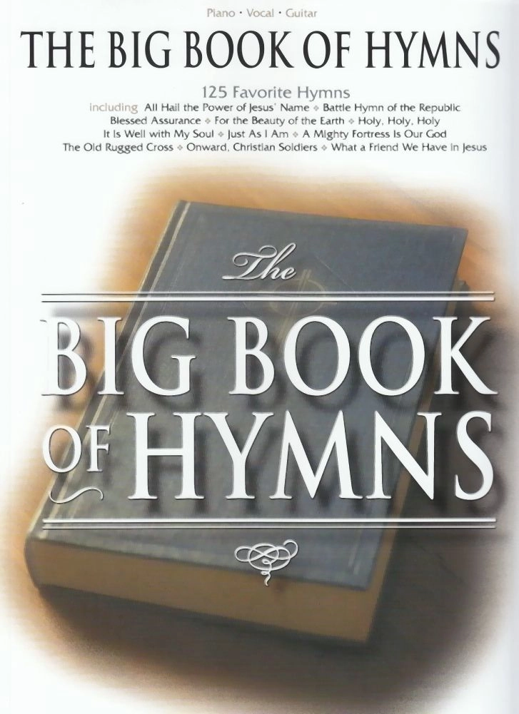 Noten The Big Book of Hymns Lobpreis worship Klavier HL310510 Piano Gitarre Voc