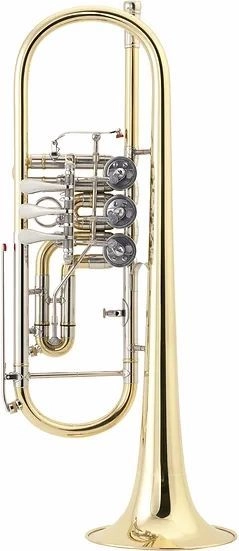 Josef Lidl LTR745M Konzerttrompete, incl.Etui u. Pflegeset