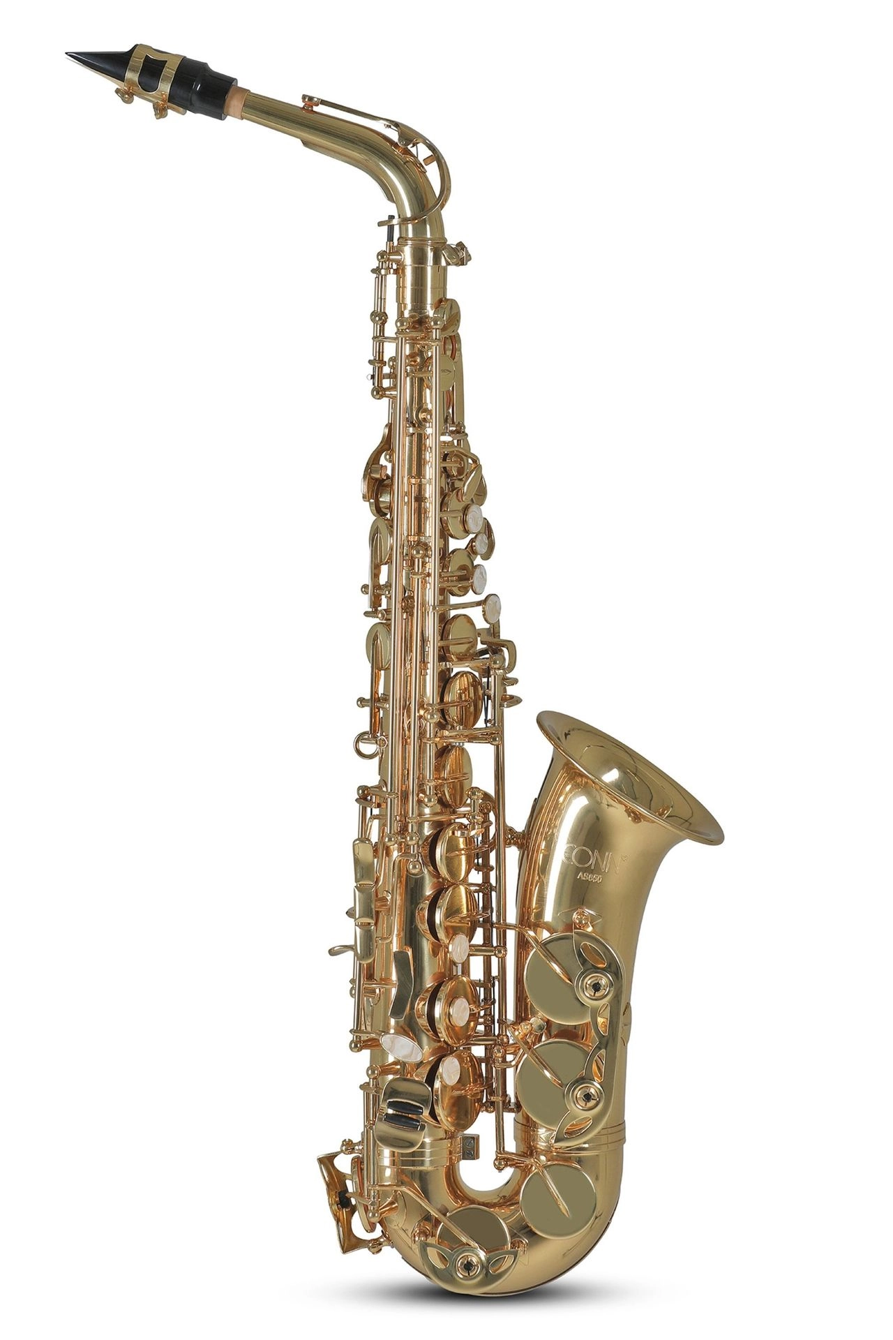Conn AS-650 Altsaxophon, incl. Leicht-Etui u. Zubehör,