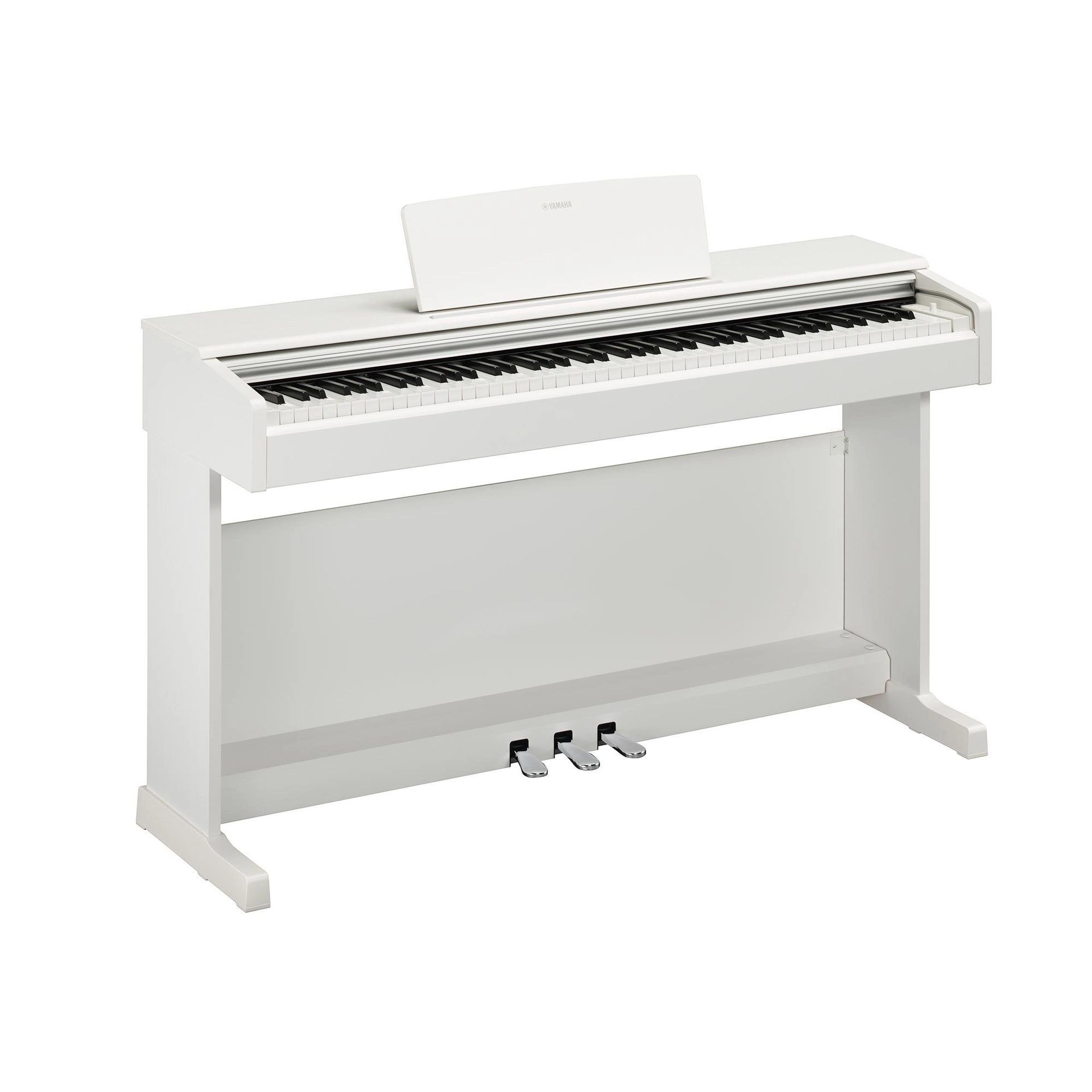 Yamaha ARIUS YDP-145WH Digitalpiano weiß matt, 10 Klangfarben, 2 x 8 Watt