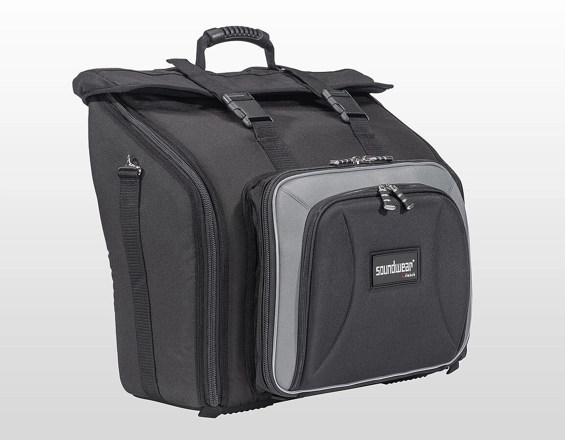 Soundwear Performer 2096 Akkordeon-Rucksack 96 Bass Gigbag schwarz