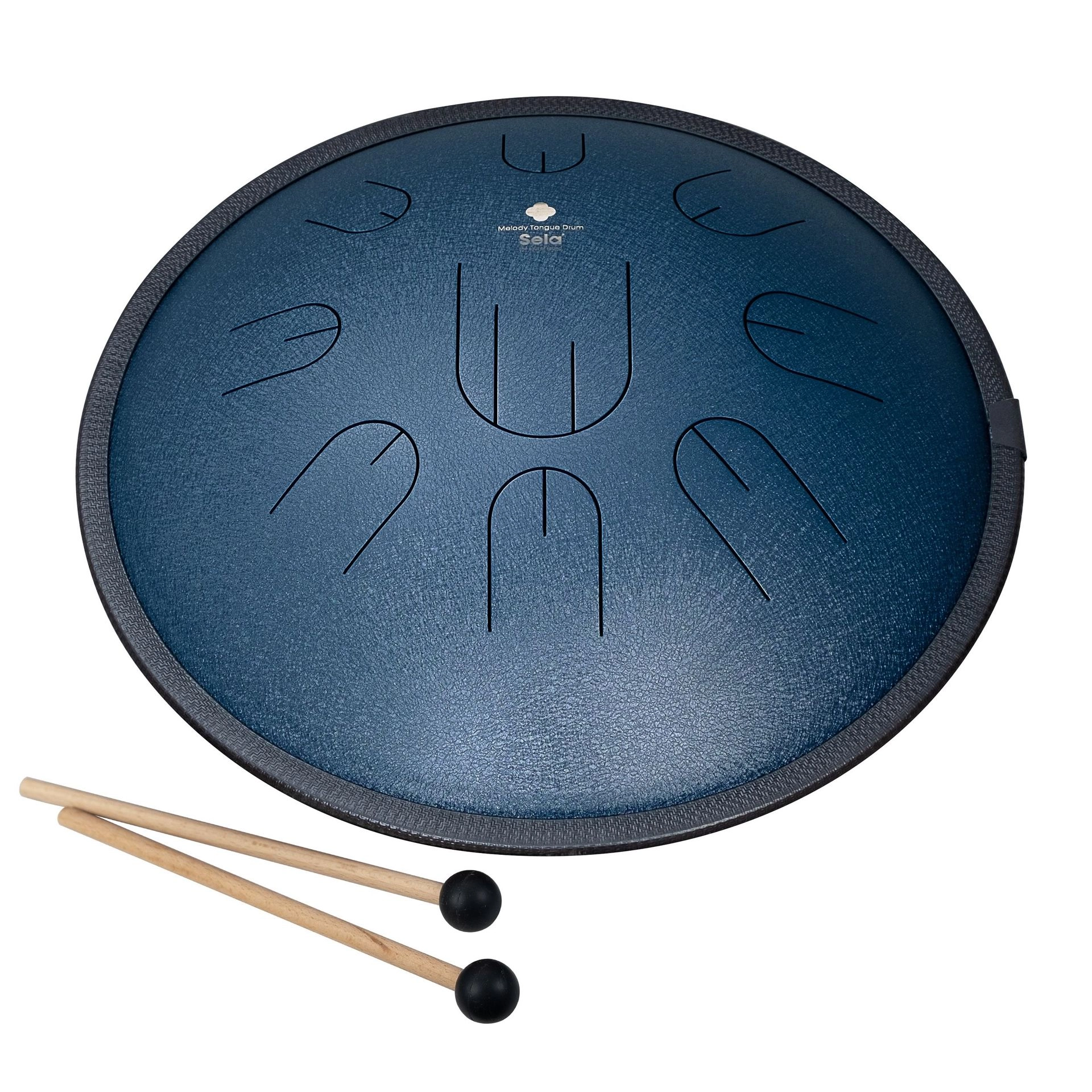 Sela Melody Tongue Drum 14" D Amara Navy blue
