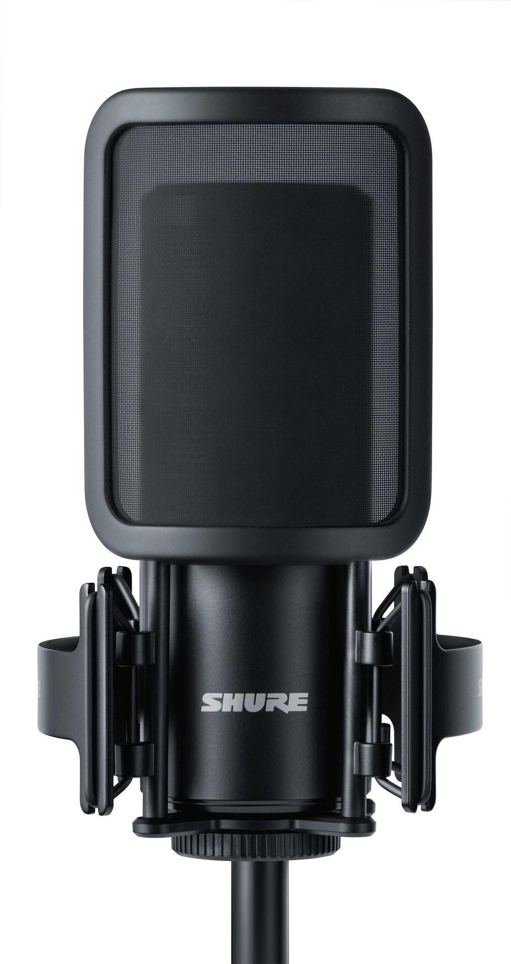 Shure SM4-Kit Großmembran Kondensatormikrofon SET mit Spinne und Popfilter