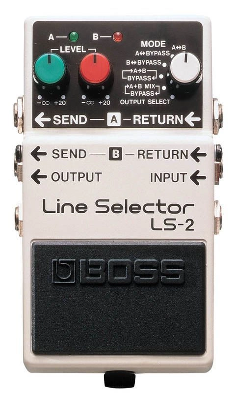 Boss LS-2 Line Selector, Effektgerät für E-Gitarre