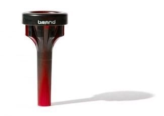 Brand Mundstück 7C-S Posaune, Tenorhorn (Schaft ca 10,80mm), rot