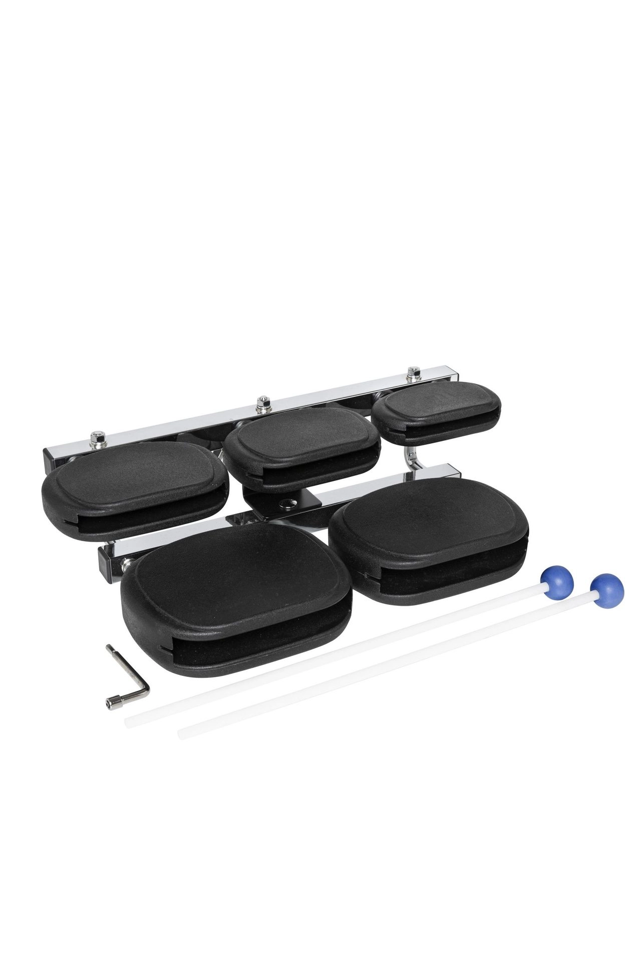 Stagg WB-SET 5S Templeblocks 5 tonal abgestimmte Kunststoffblocks