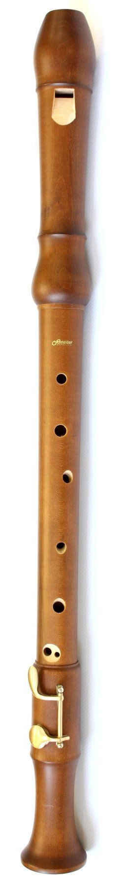 Schneider Tenorflöte Blockflöte 40803-be Tenor Ahorn braun barock