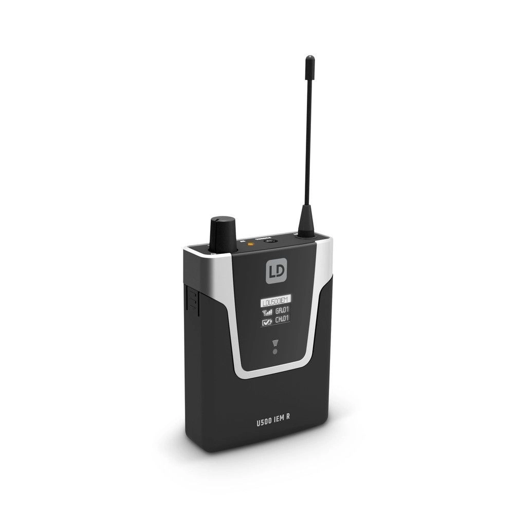 LD Systems U508 IEM R In-Ear Empfänger 823 - 832 MHz und 863 - 865 MHz