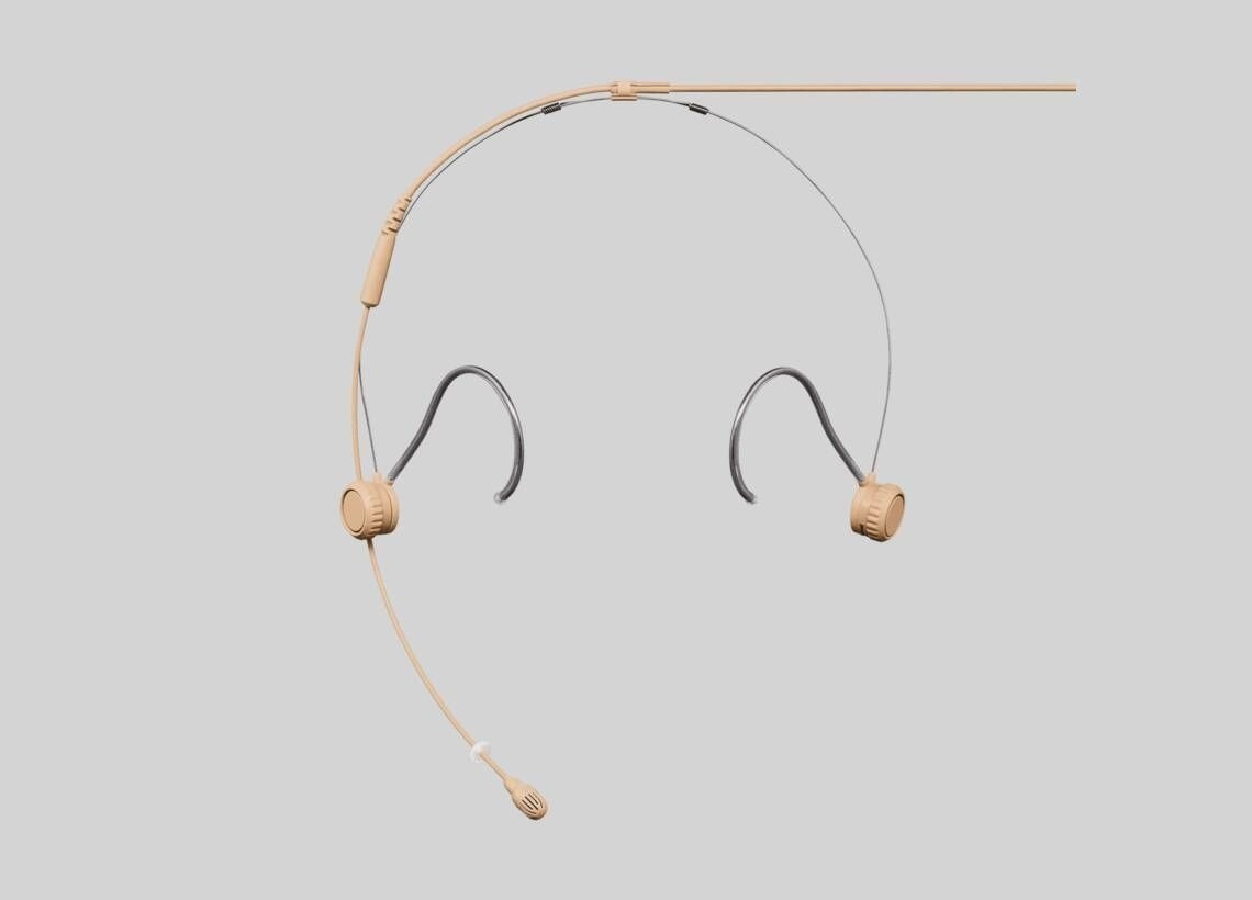 Shure TH53T/O-Lemo TwinPlex beige Subminiatur Headset-Mikrofon