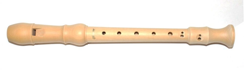 Schneider Blockflöte 40804-se 442Hz Sopran Ahorn natur barock 3-teilig
