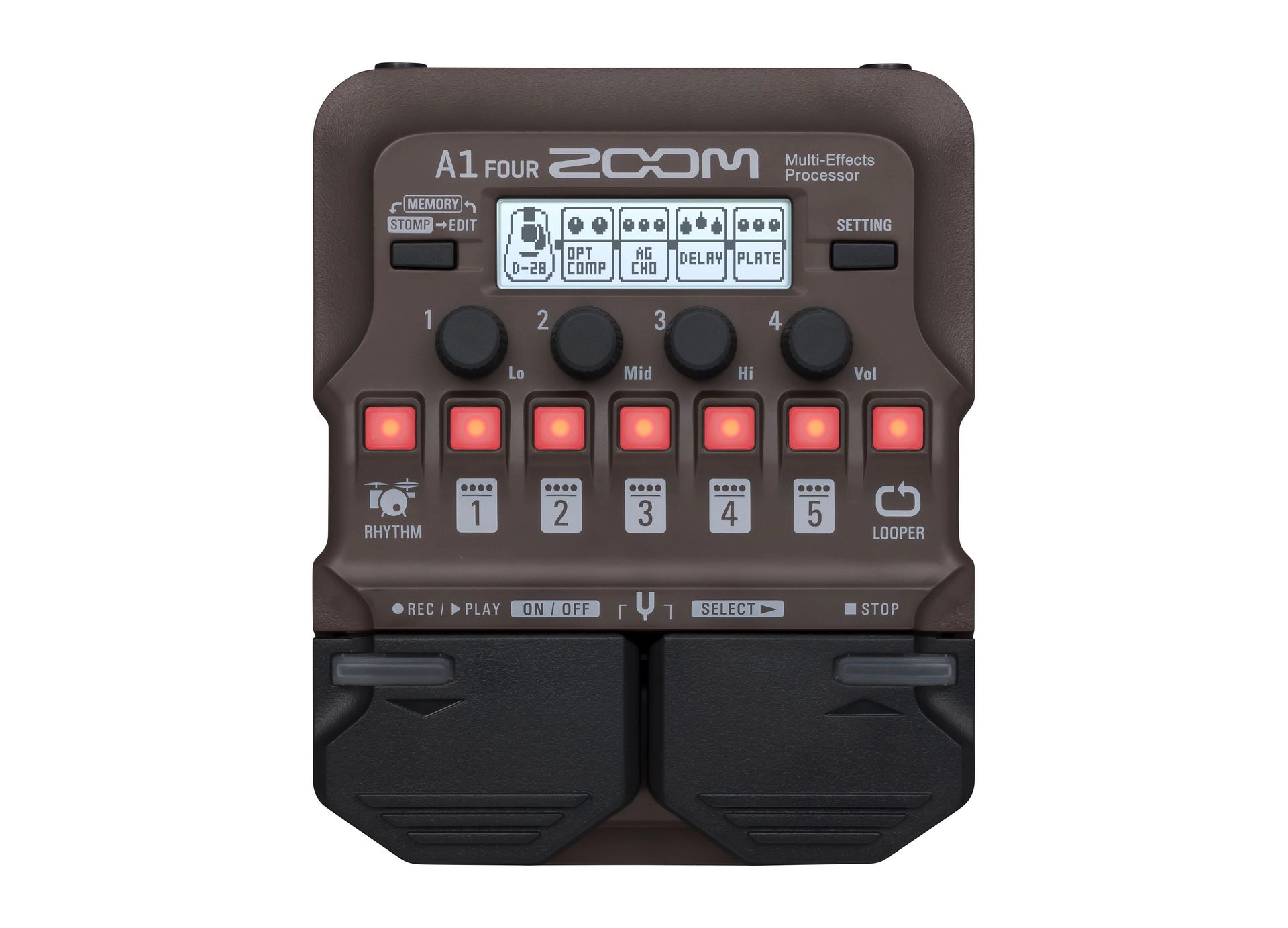 Zoom A1 FOUR Multieffektpedal