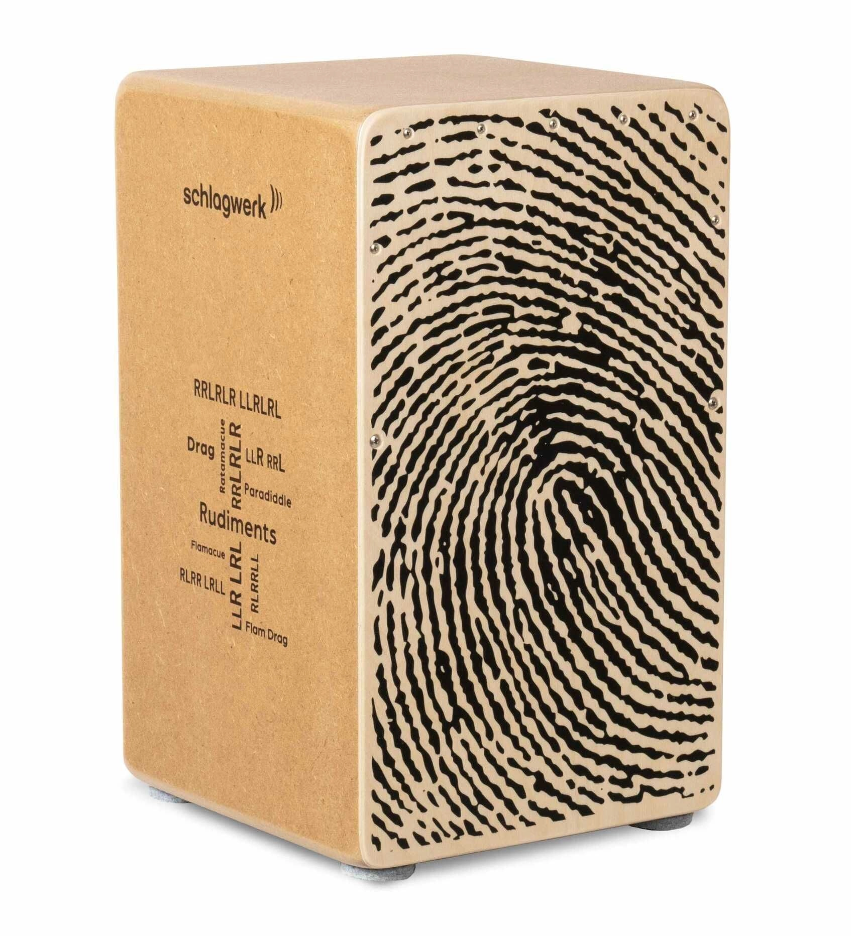 Schlagwerk CP82 Cajon Rudiments Fingerprint large