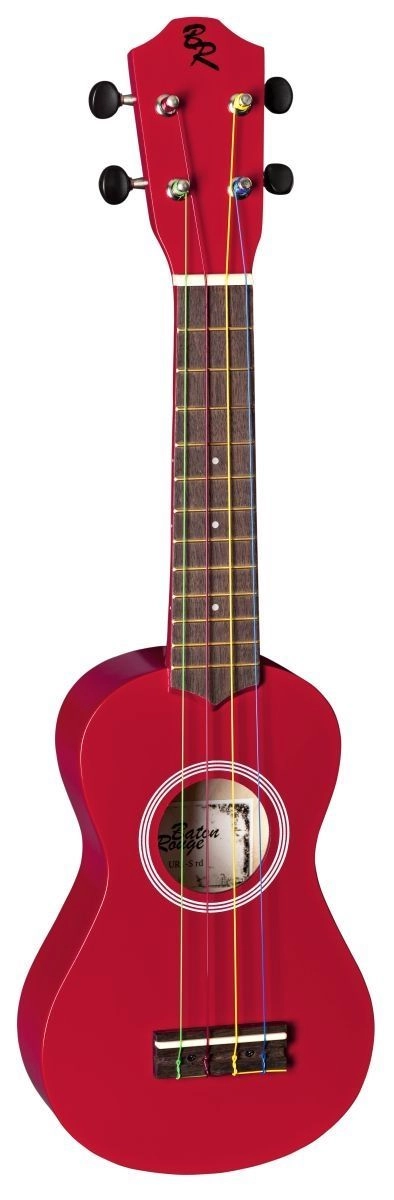 Baton Rouge UR1-S RD Sopran Ukulele, rot