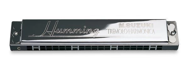 Suzuki Humming de Luxe Tremolo 21 Mundharmonika D-Dur -Abverkauf -