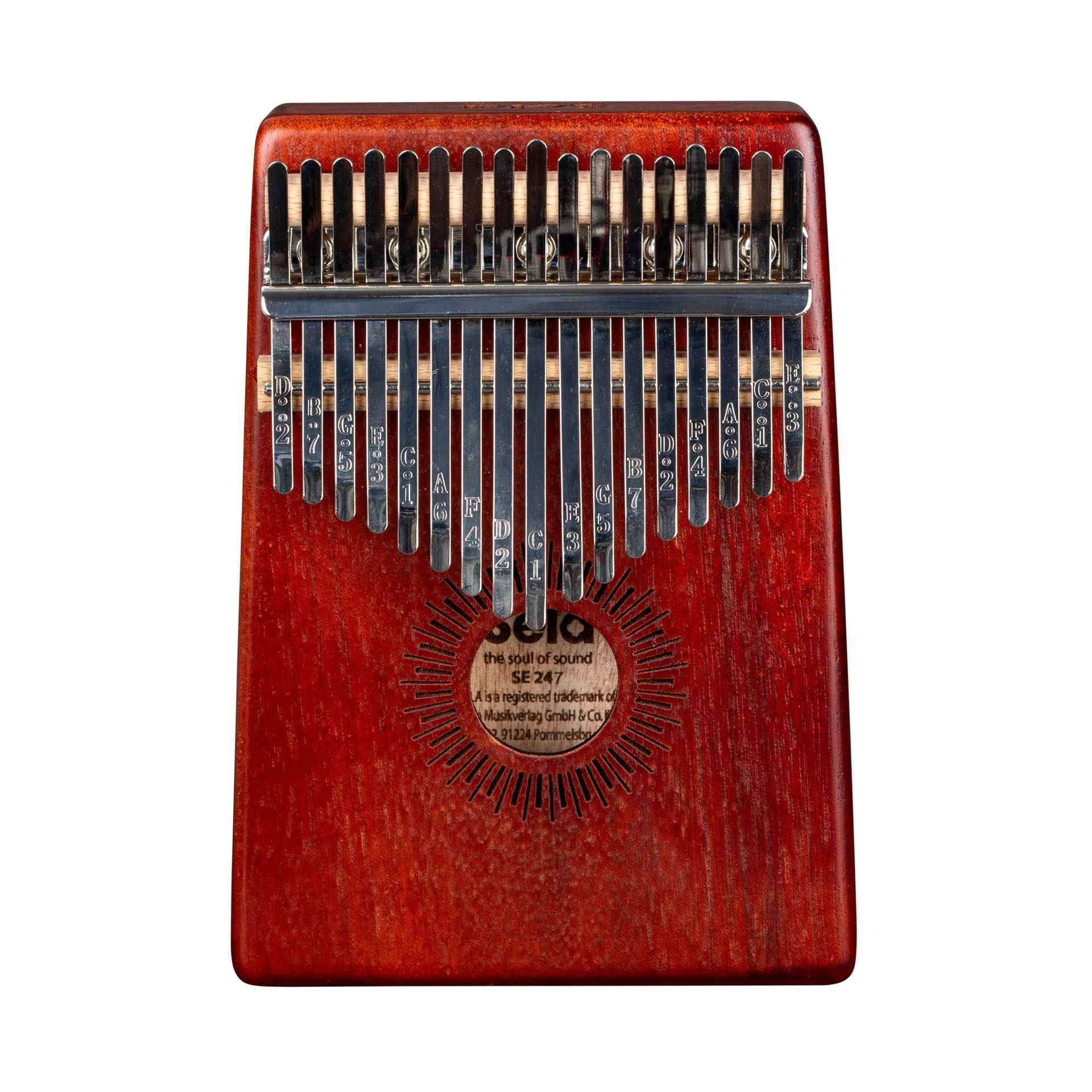 Sela SE 247 Kalimba Red 17