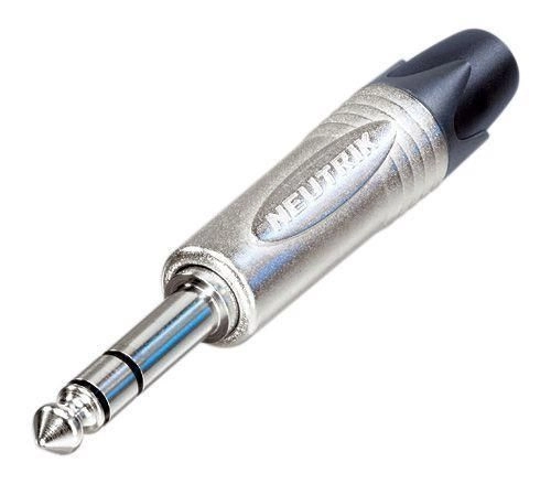 Neutrik NP3X Stereoklinkenstecker 6,3mm vernickelt