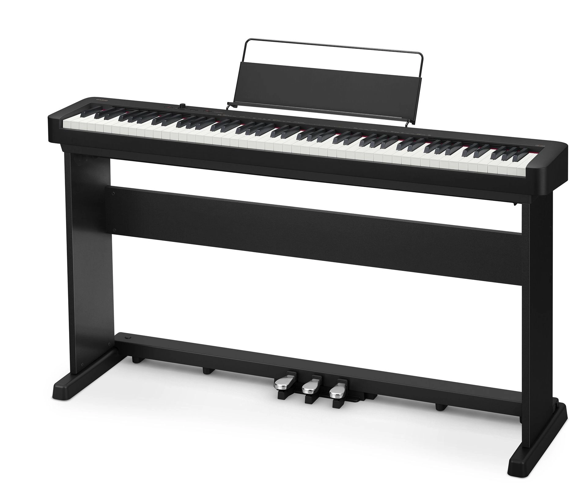 Casio CDP-S160 BK Set schwarz Digitalpiano Stagepiano incl. Untergestell CS 470P