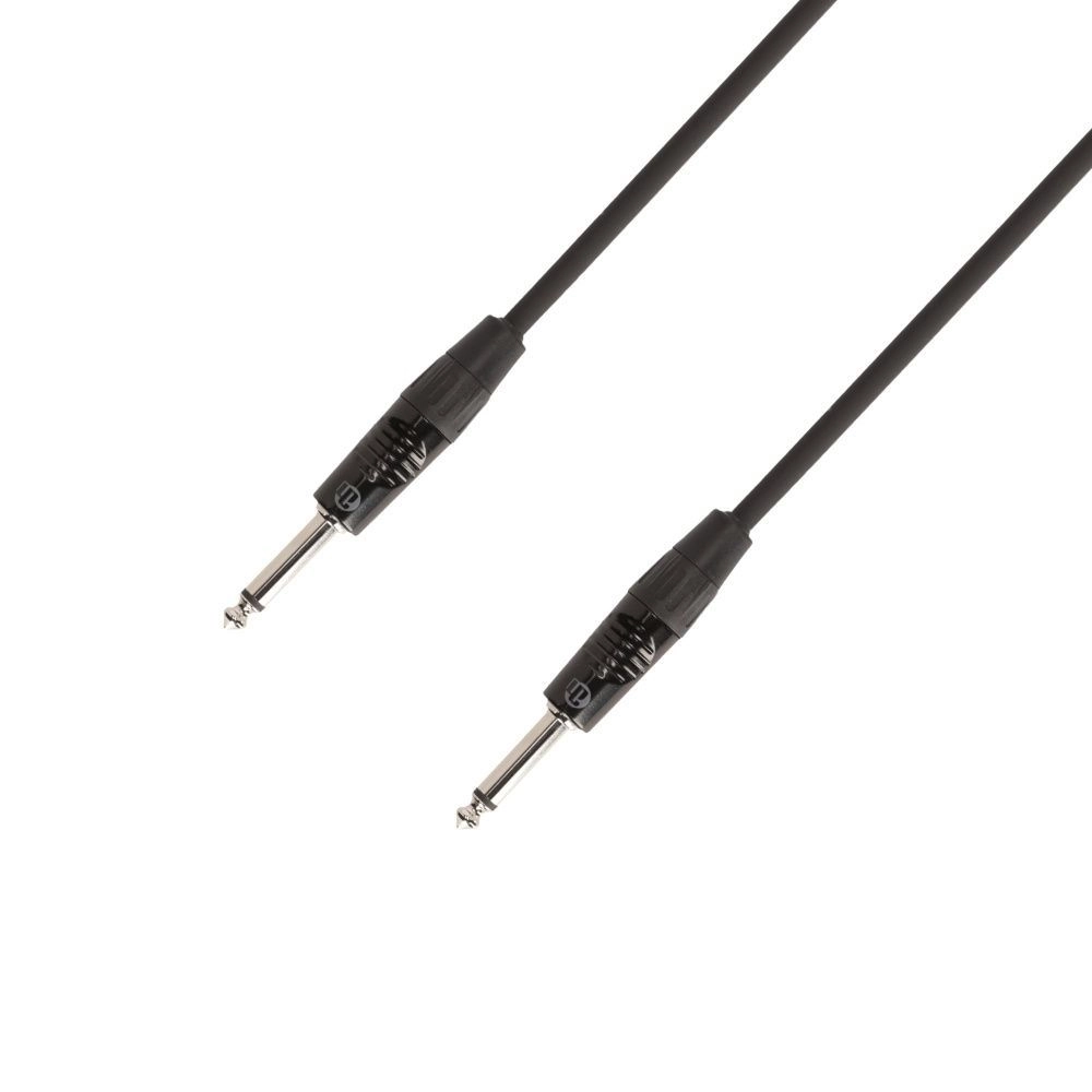 Gitarrenkabel 6,3mm REAN Klinke/Klinke, Mono, 1,5 Meter, schwarz