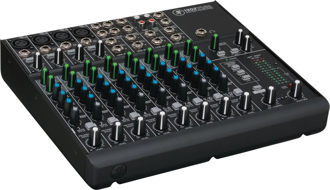 Mackie 1202-VLZ4 Mixer 12-Kanal mit integriertem Netzteil