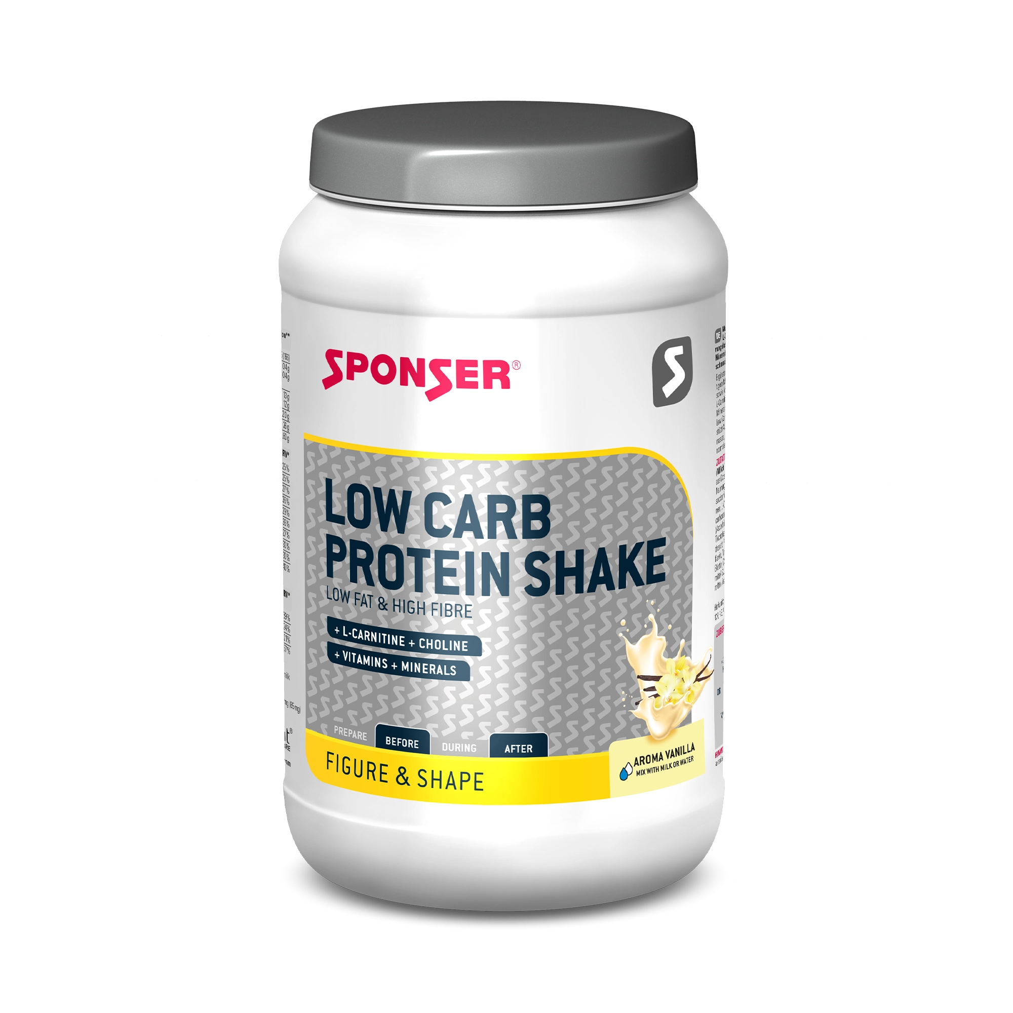 LOW CARB PROTEIN SHAKE VANILLA