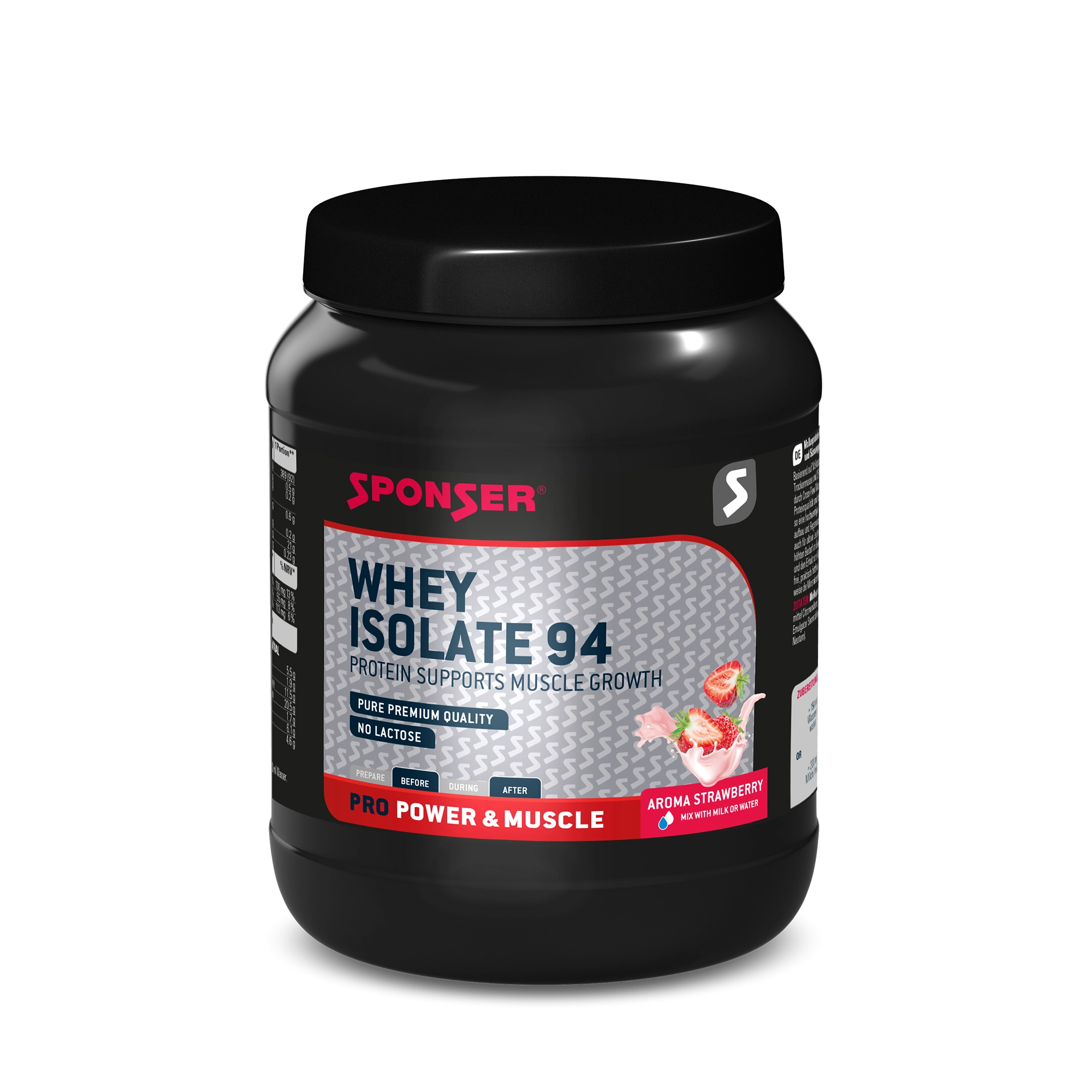 WHEY ISOLATE 94 STRAWBERRY