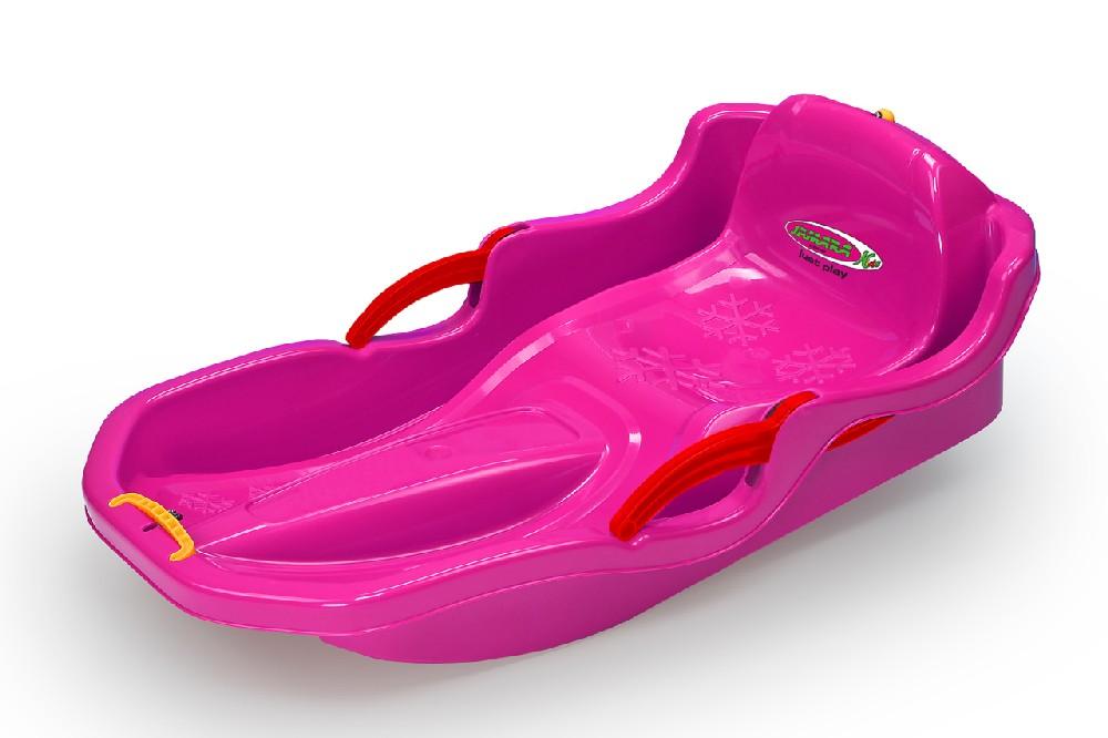 JAMARA Snow Play Bob Comfort 80 cm pink mit Bremse