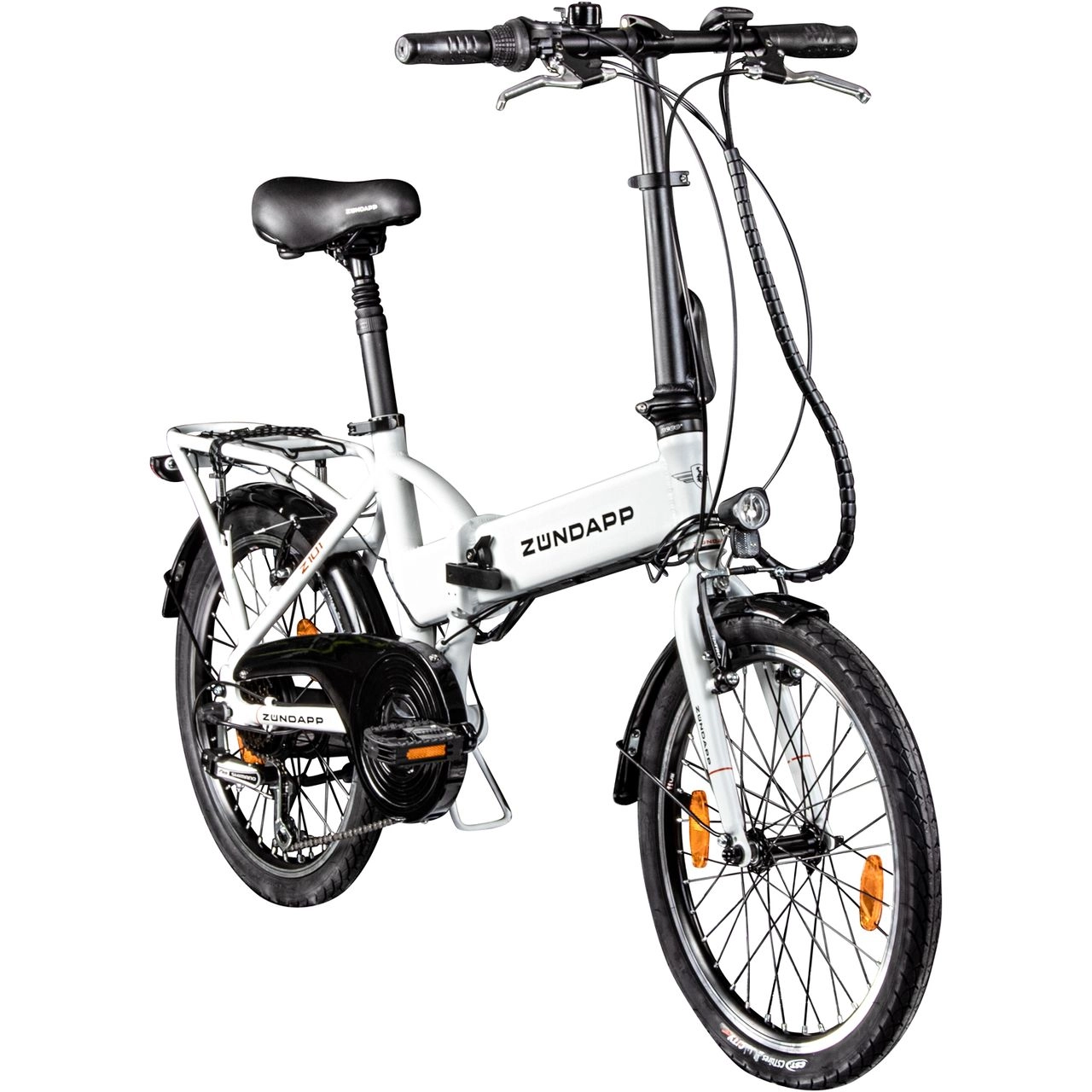 Z101 20 Zoll Elektro Klapprad für Erwachsene 150 - 180 cm 6 Gang E Klappfahrrad E Bike Faltrad