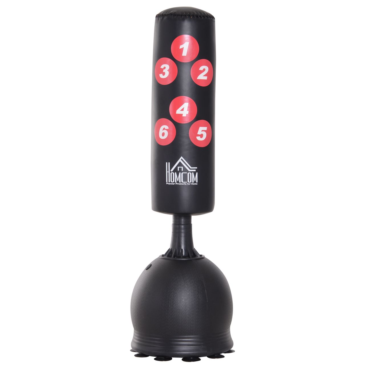 Standboxsack Boxpuppe Boxpartner Schwarz Ø50 x H165 cm