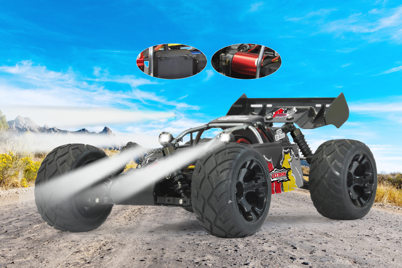 JAMARA-053112-Lextron Desertbuggy BL 4WD 1:10 Lipo 2,4GHz mit LED