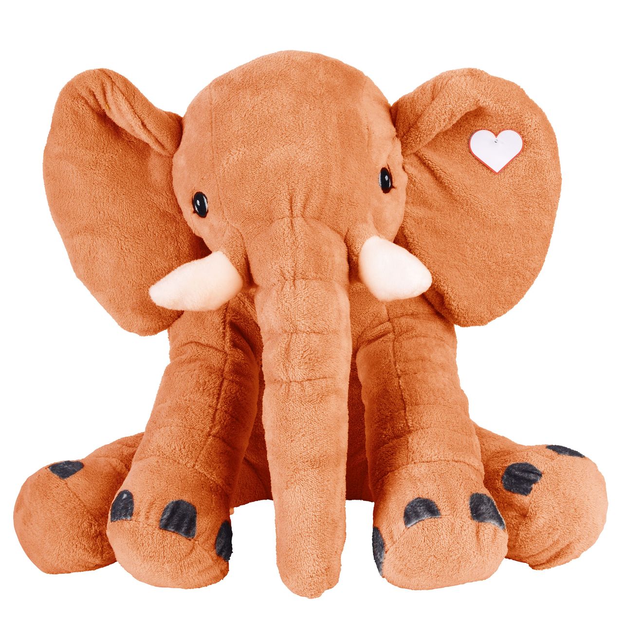 Plüschtier Elefant XL - 65 cm - beige