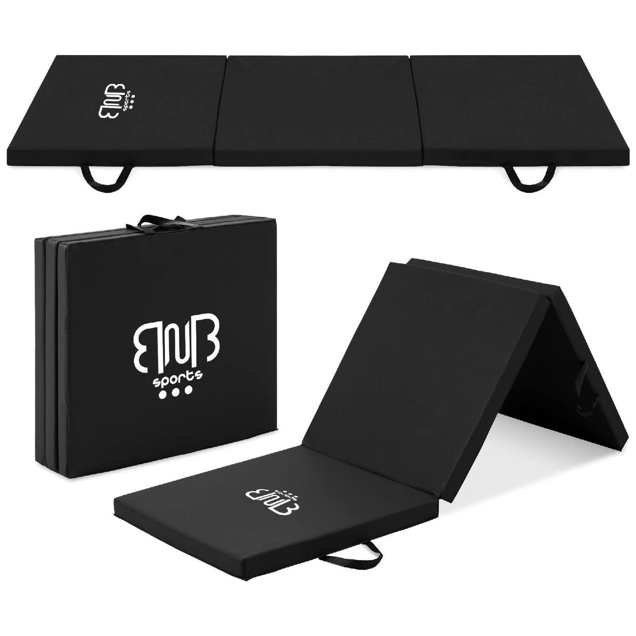Premium Tri-Folding Thick Gymnastic Mat &amp; Home Sports, Yogamatte &amp; Sportmatte