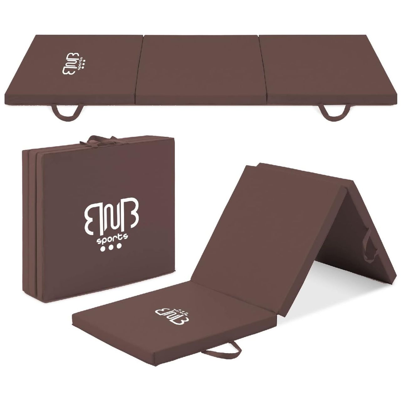 Premium Tri-Folding Thick Gymnastic Mat &amp; Home Sports, Yogamatte &amp; Sportmatte