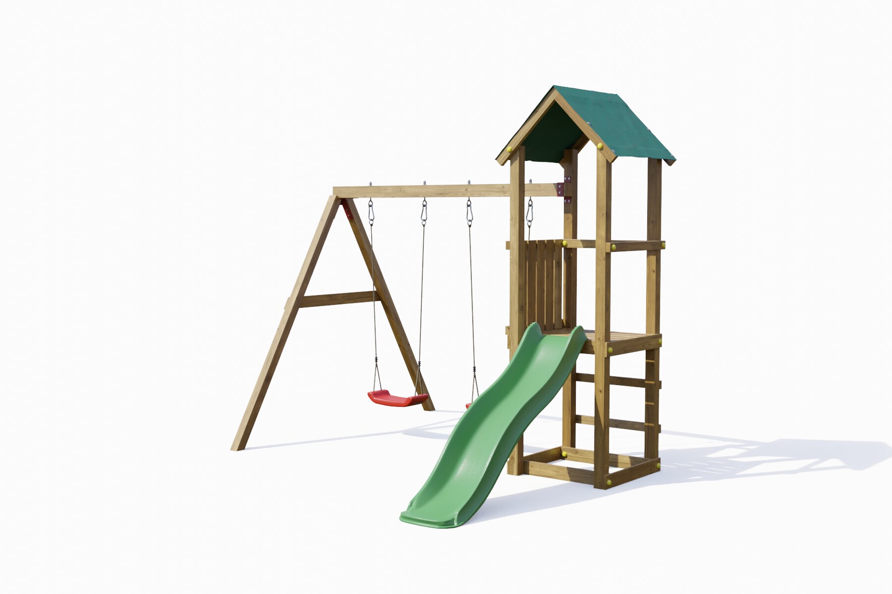 FUNGOO Spielturm Klettergerüst Lucas