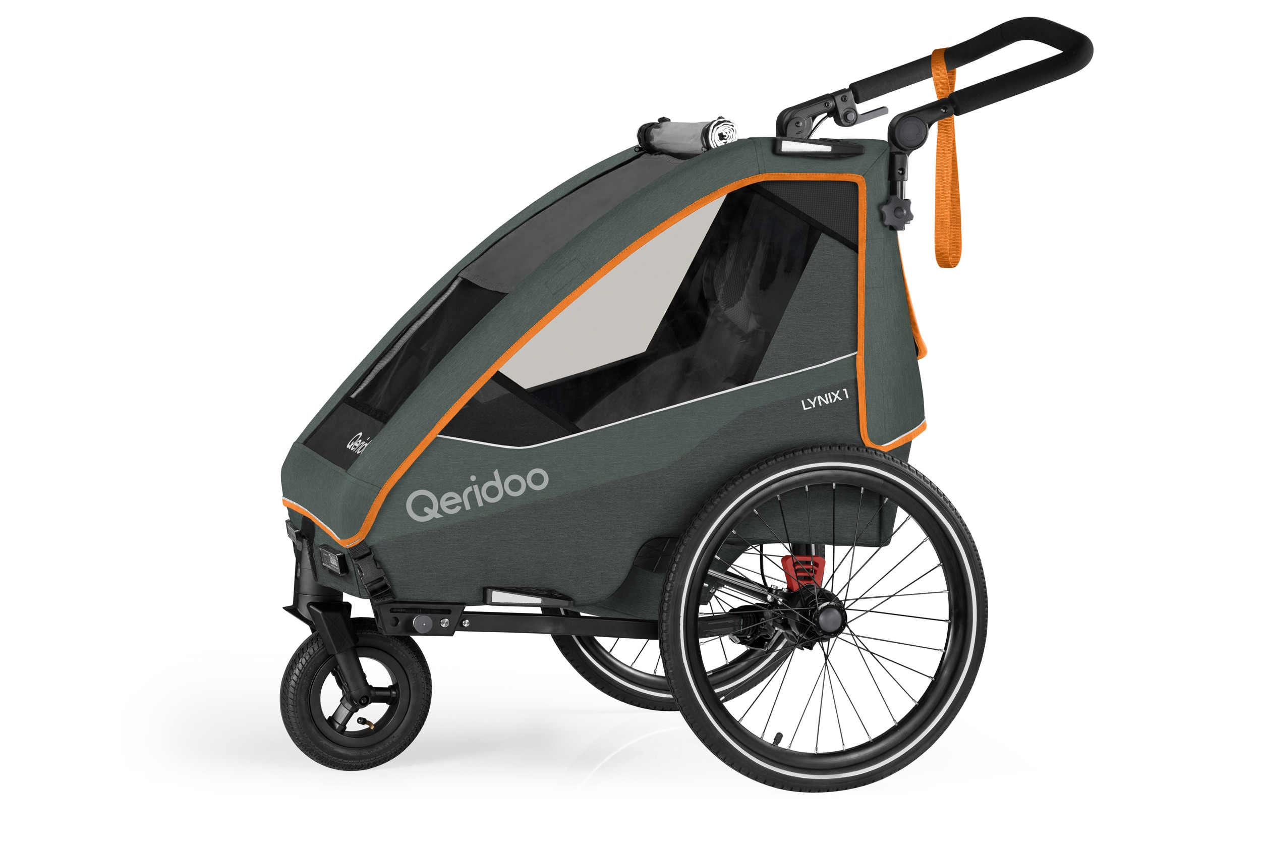 Lynix Fahrradanhänger Forest Green