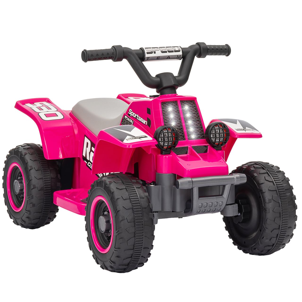Kinder Elektro-Quad Elektro Kinderquad mit Vorwärts-und Rückwärtsfunktion Rosa