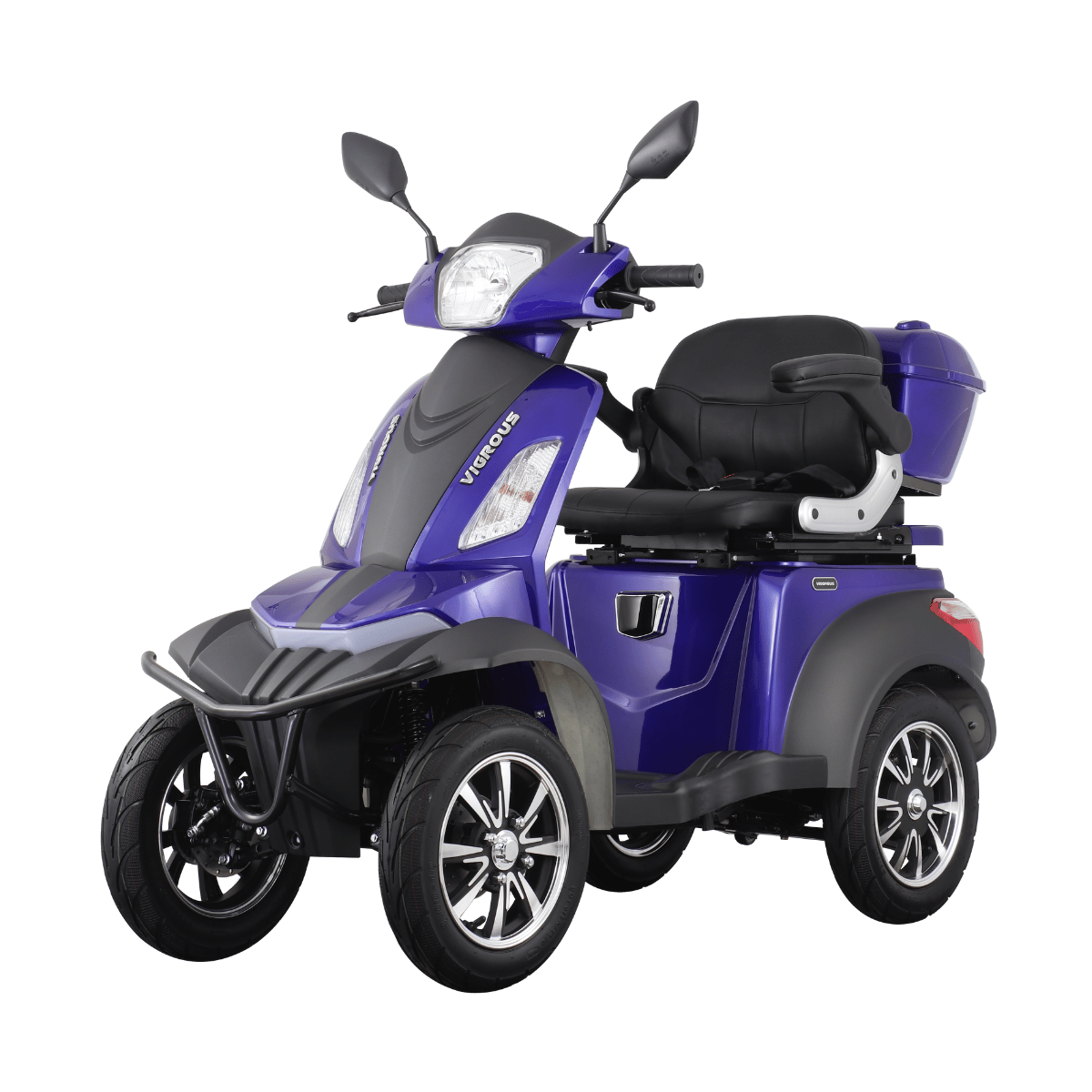 Elektromobil VISTA 25 km/h – 4-rädriges Seniorenmobil mit COC-Zulassung Blau