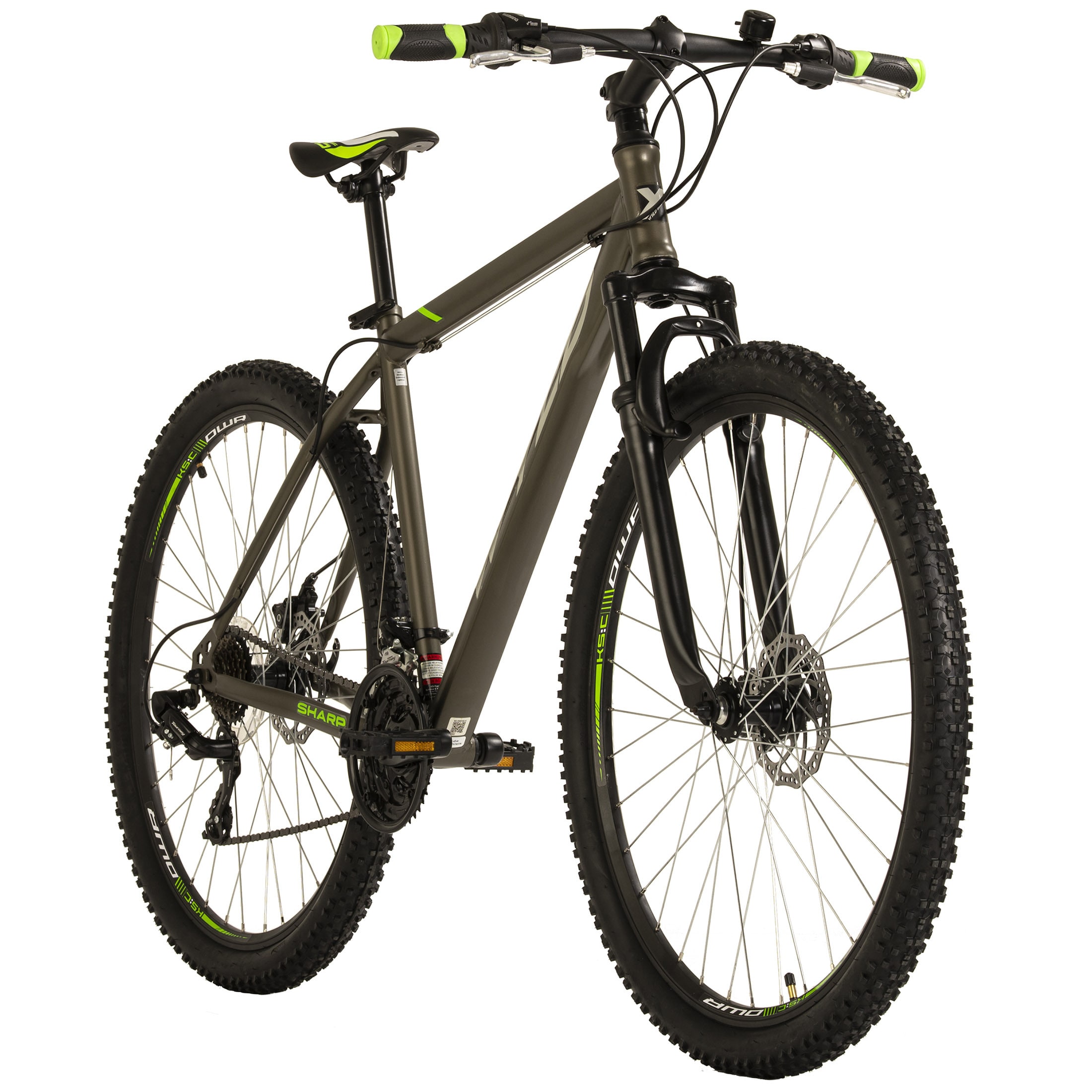WYLD Mountainbike Hardtail 29'' Sharp Anthrazit 21 Gänge RH 51 cm
