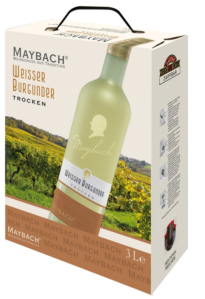 Weißburgunder trocken 3,0l Bag in Box