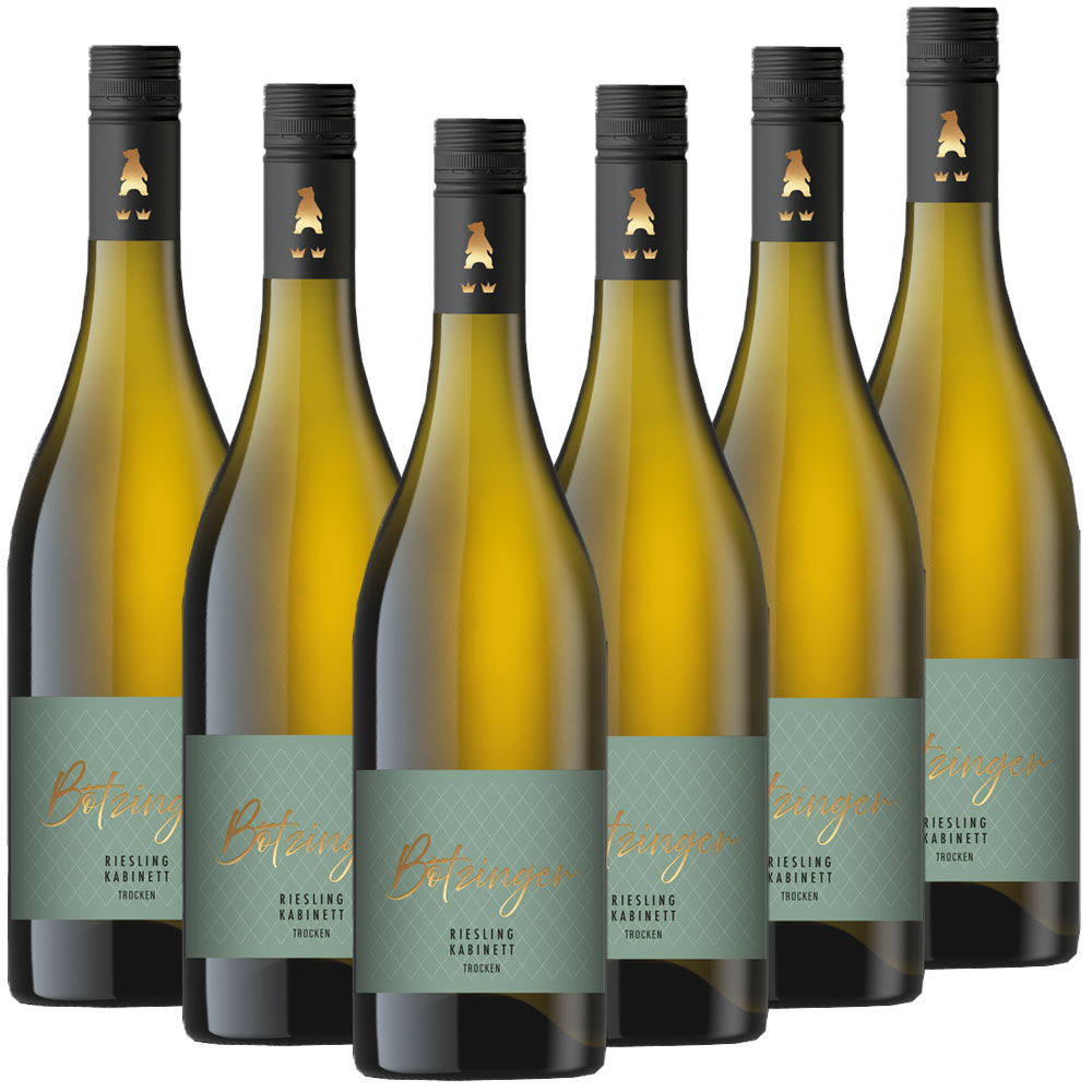 Der Bötzinger - Riesling Kabinett trocken - 6er Karton