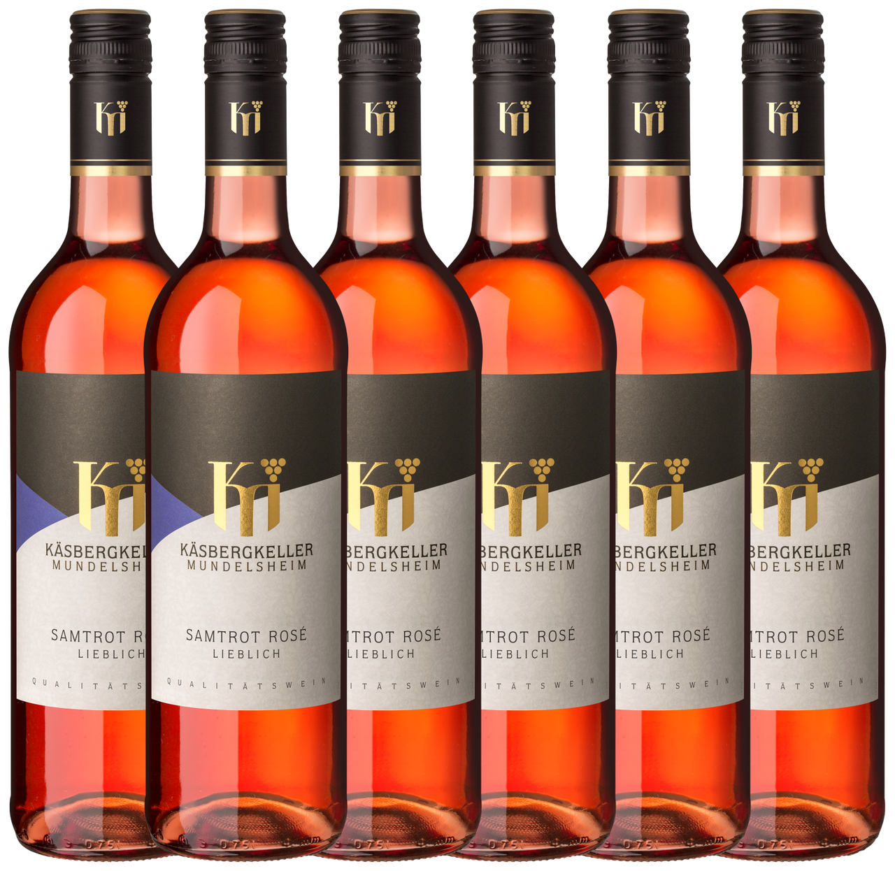 Mundelsheimer Samtrot Rosé QbA 0,75l - 6er Karton