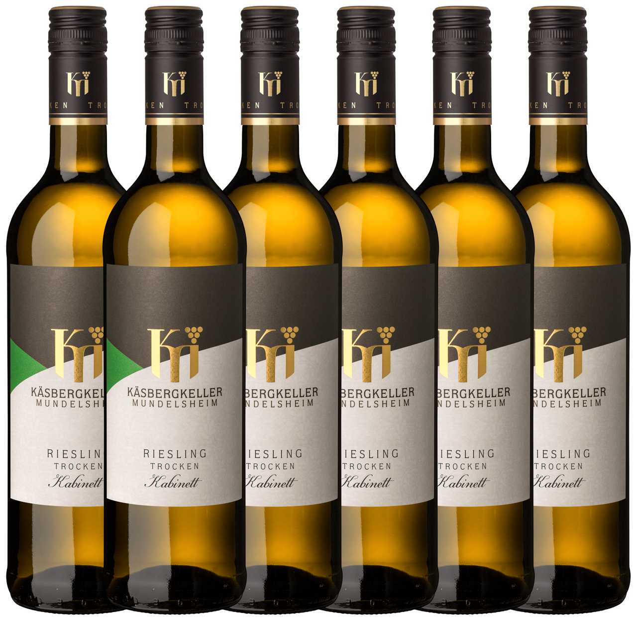 Mundelsheimer Riesling Kabinett 0,75l - 6er Karton
