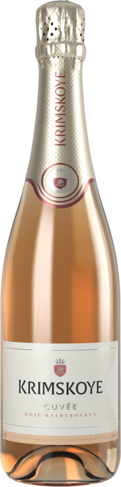 Krimsekt Rosé halbtrocken