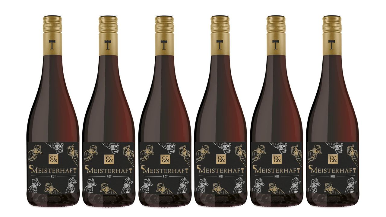Meisterhaft Cuvée Rot Cleebronn-Güglingen QbA 0,75L 6er Karton