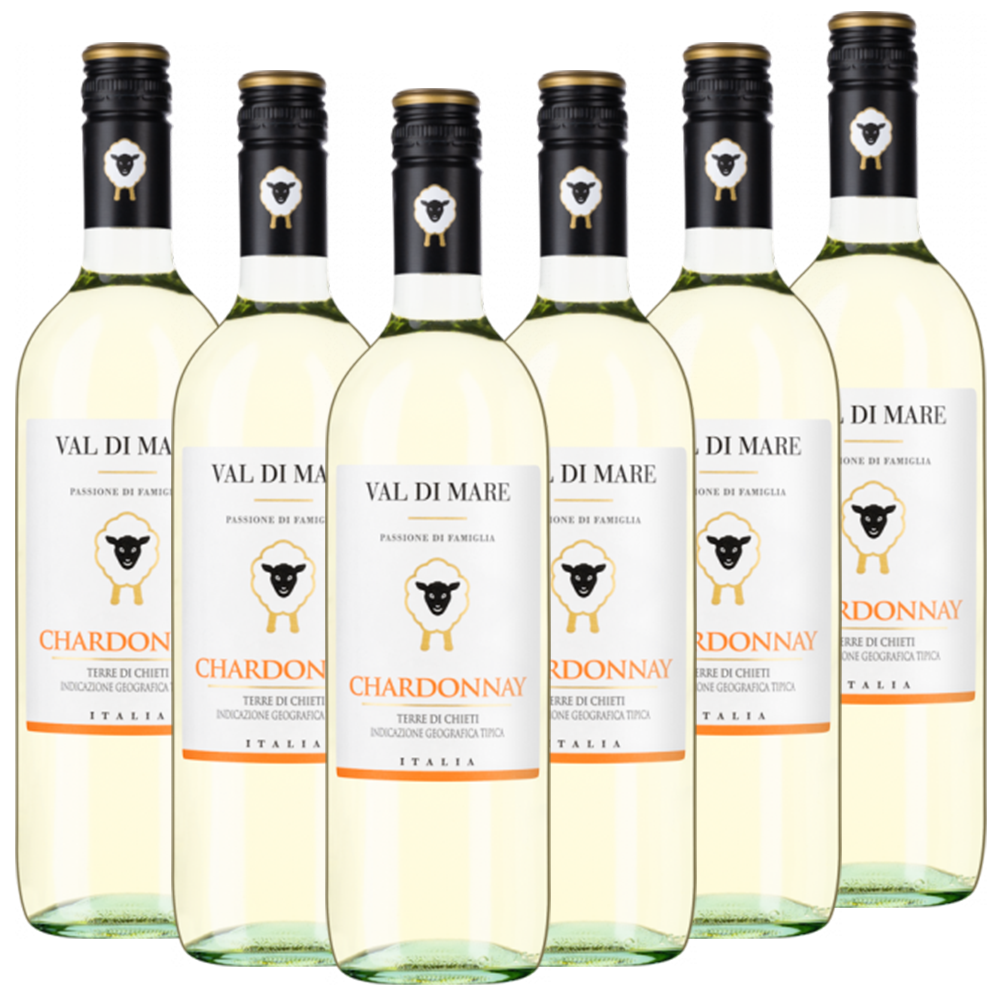 Chardonnay Terre di Chieti IGT Val di Mare Spinelli Italien  trocken - 6er Karton