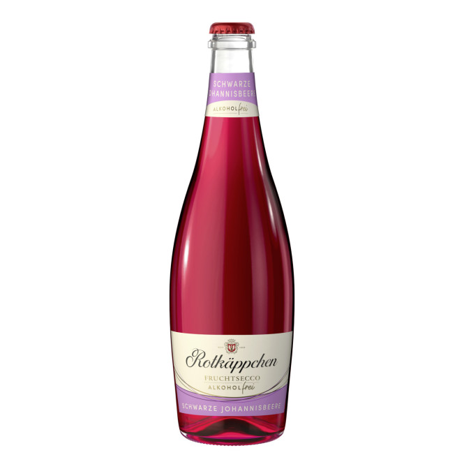 Rotkäppchen Fruchtsecco Alkoholfrei Schwarze Johannisbeere 0,75 l