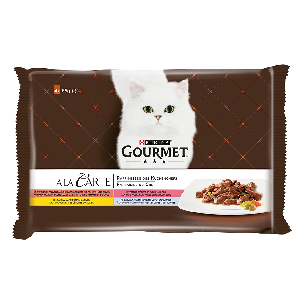 GOURMET à la Carte 4x85g Raffinessen des Küchenchefs